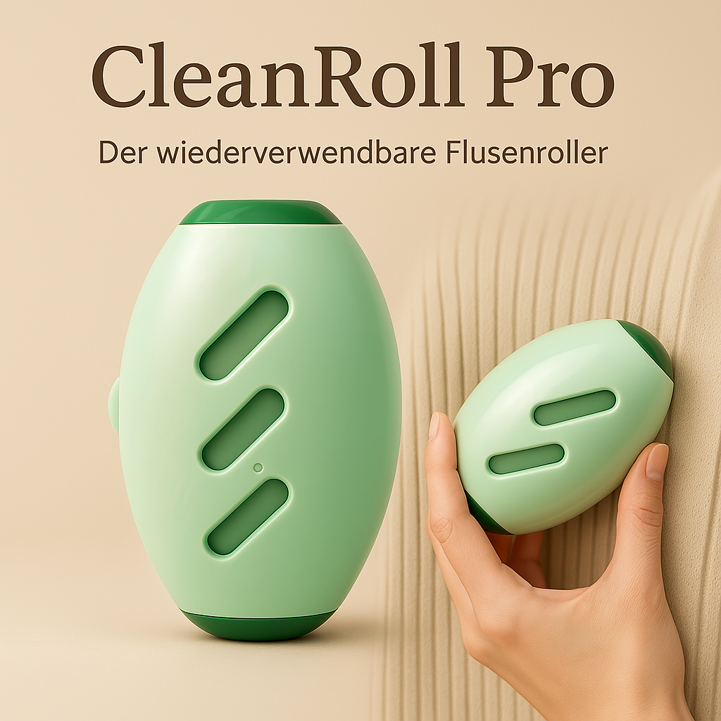 CleanRoll Pro – Der wiederverwendbare Flusenroller