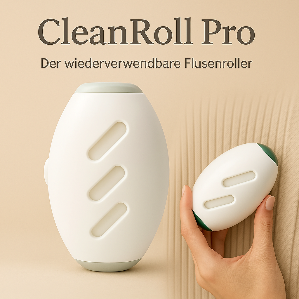 CleanRoll Pro – Der wiederverwendbare Flusenroller