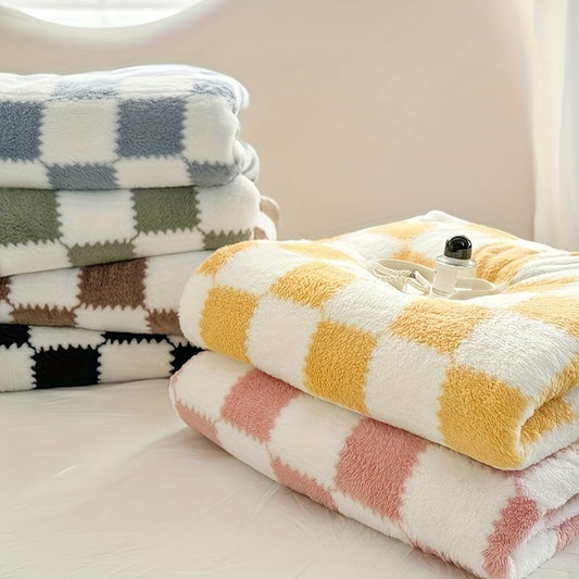 CozyCheck - Flauschige Karo-Decke