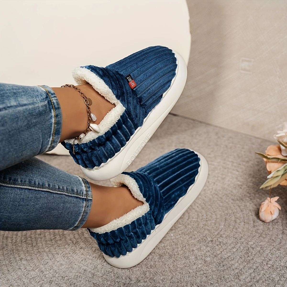 FluffStep – Winterhausschuhe