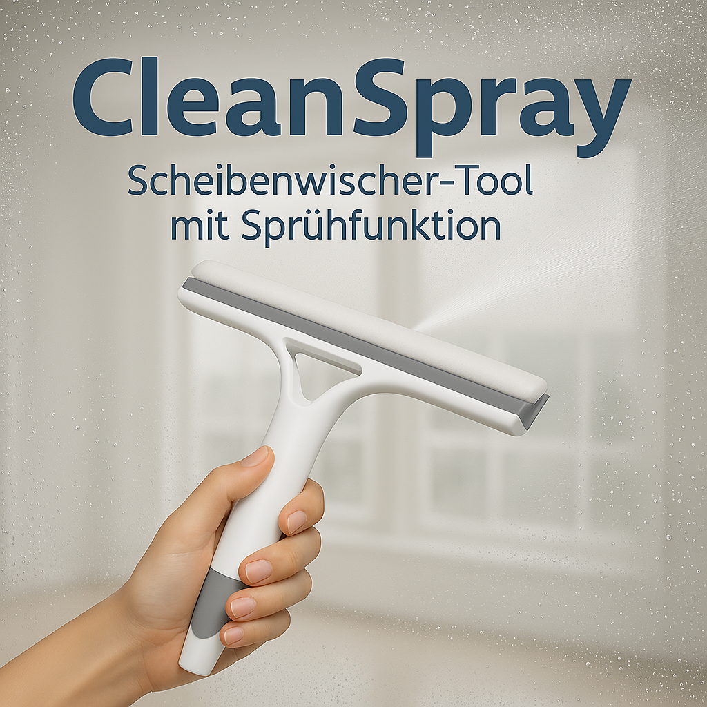 CleanSpray – Scheibenwischer-Tool mit Sprühfunktion