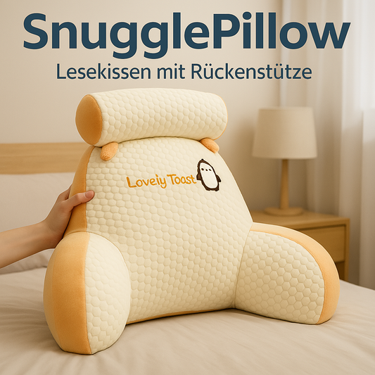 SnugglePillow – Lesekissen mit Rückenstütze