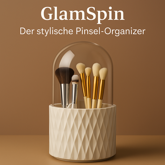 GlamSpin – Der stylische Pinsel-Organizer